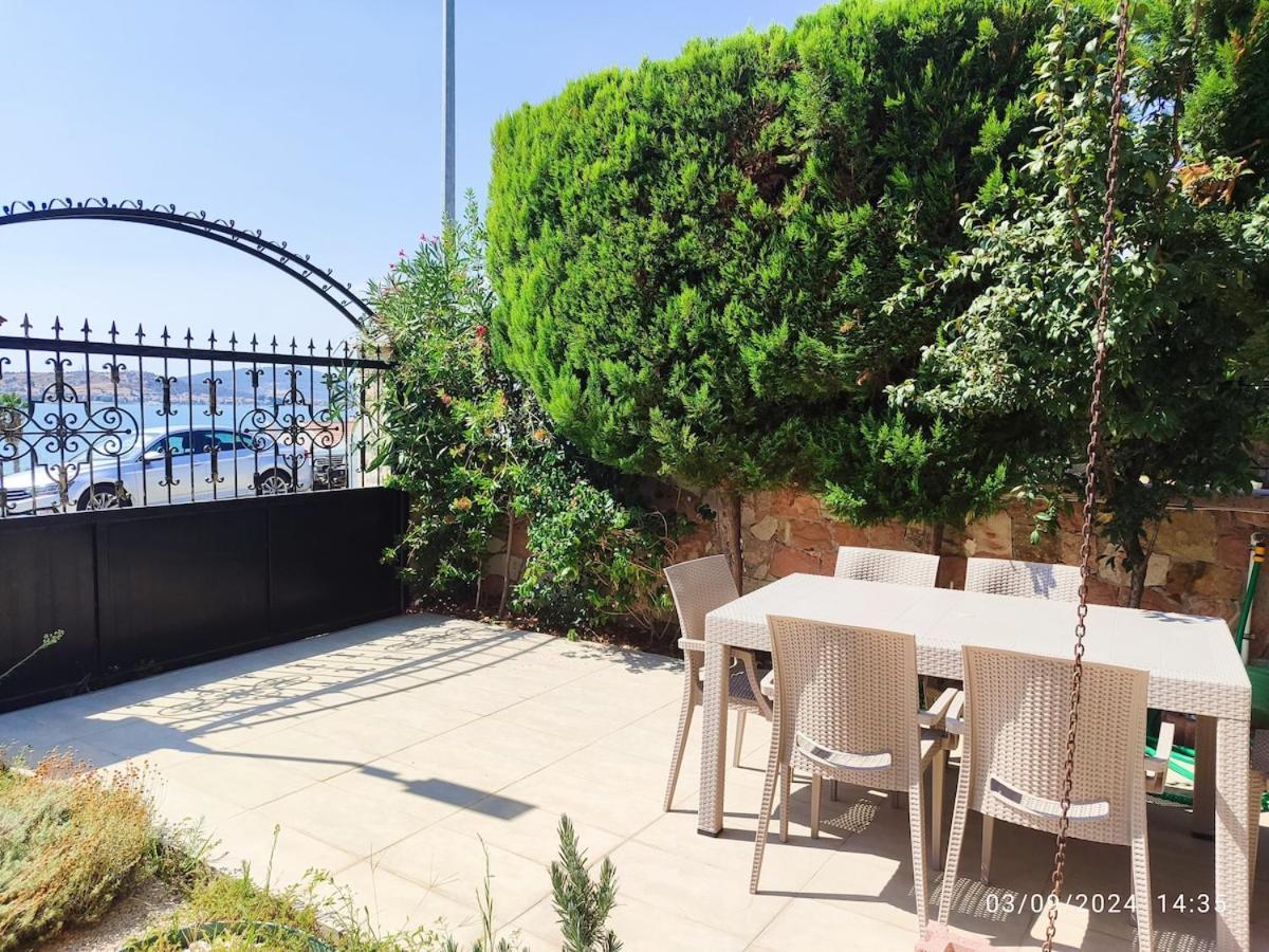 Ayvilla Garden Floor With Garden Use, Sea View Ayvalı Exterior foto